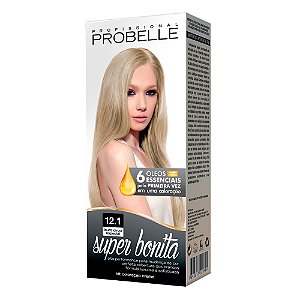 Tintura Super Bonita 12.1 Louro Cinza Especial