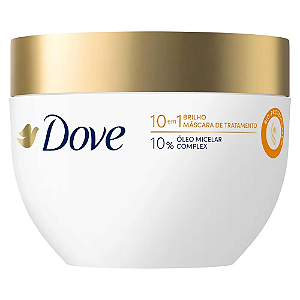 Mascara de Tratamento Dove 10 em 1 Brilho 270g