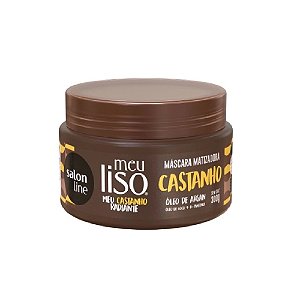 Máscara Capilar Matizadora Salon Line Todecacho Castanho 300g