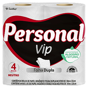 Papel Higiênico Personal com 4 Rolos