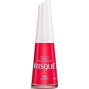 Esmalte Risque Rosas Grão de Café 8ml