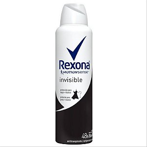 Desodorante Aerosol Rexona invisible  48h 150ml