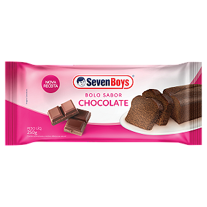 Bolo Seven Boys Chocolate com 250g
