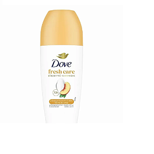Desodorante Roll-On Dove Fresh Care Pêssego & Leite de Arroz 50ml