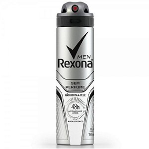 Desodorante Aerosol Rexona Men Sem Perfume 48h 150ml