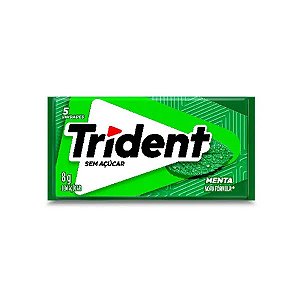 Chiclete Trident Menta 8g