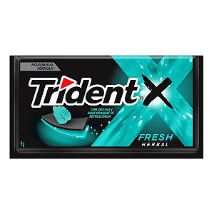 Chiclete Trident X Senses Herbal 8g