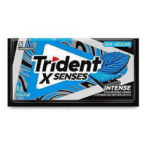 Chiclete Trident X Senses Intense 8g