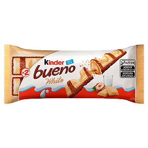 Chocolate Kinder Bueno White 2 Unidades 39g