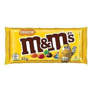 Chocolate M&M'S Amendoin 45G