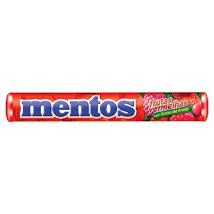 Bala Mentos Frutas Vermelhas 38g