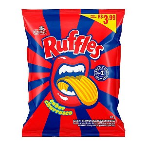 Batata Ruffles  Elma Chips Churrasco 32G