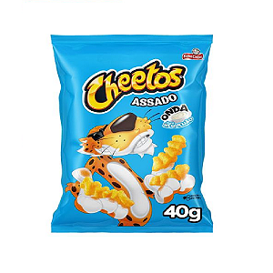 Cheetos Assado Elma Chips Onda Requeijão 40g