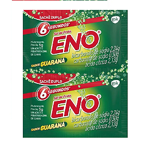 Sal de Fruta Eno Guaraná Pó Efervescente 5g 2 envelopes