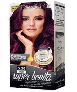 Tintura Super Bonita Probelle 5.26 Marsala Escuro