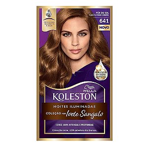 Tintura Creme Koleston Wella Castanho Cobre 641