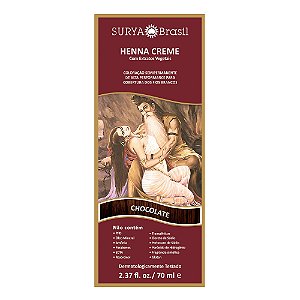 Henna Creme Surya Brasil Chocolate Kit