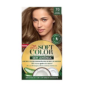 Tintura Soft Color Sem Amônia Louro Natural 70