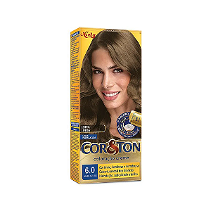 Tintura Creme Cor & Ton Niely Nuances Louro Escuro 6.0