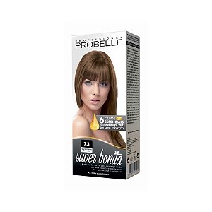 Tintura Super Bonita Probelle 7.3 Louro Médio Dourado