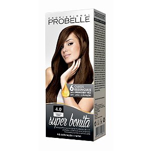 Tintura Super Bonita Probelle 4.0 Castanho Médio