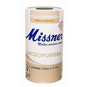 Fita Micropore Bege 10 cm x 4.5m 1 unidade