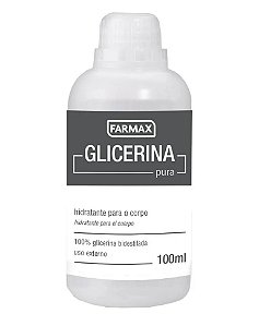 Glicerina 100% Pura Farmax 100ml