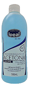Removedor de esmalte Ideal à base de acetona com silicone 500ml