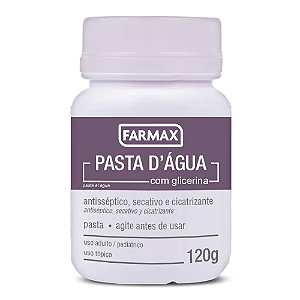 Pasta Dágua Farmax com Glicerina Pote 120g