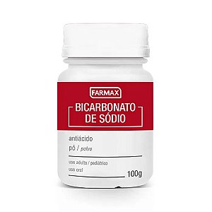 Bicarbonato de Sódio Farmax Pote 100g