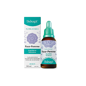 Floral de Bach Thérapi Fase Femme Equilíbrio Feminino 30ml