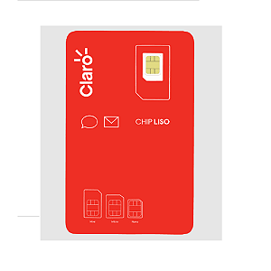 Chip Combo Claro Pré - 10