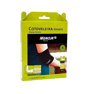 Cotoveleira Elástica Mercur Tamanho G 1 Par