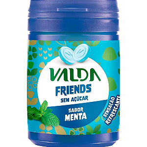 Pastilha Valda Friends sem açúcar 50g