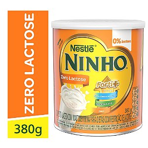 Ninho Zero Lactose Forti+ Lata 380g 09/25