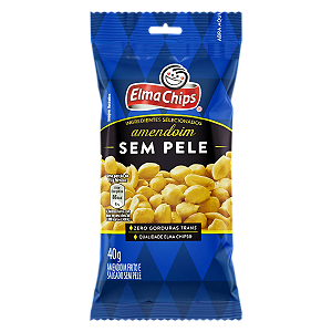 Amendoim Sem Pele Elma Chips 40G