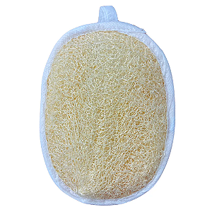 Bucha Vegetal para Banho RW Oval com Costura 1 Unidade