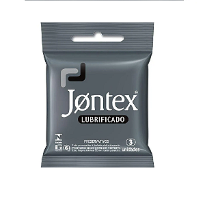 Preservativo Jontex Lubrificado 3 Unidades
