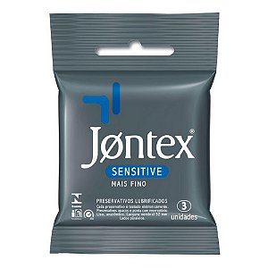 Preservativo Jontex Sensitive 3 Unidades