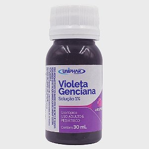Violeta Genciana Solução 1% 30Ml