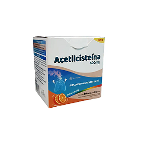 Acetilcisteina 600mg Copylab com 16 Sachês