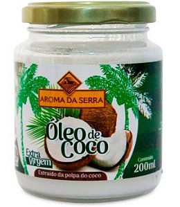 Óleo de Coco Extra Virgem Aroma Sem Sabor/Cheiro 200ml