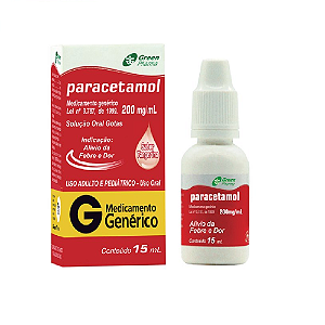 Paracetamol 200Mg/Ml Greenpharma Gotas 15ml