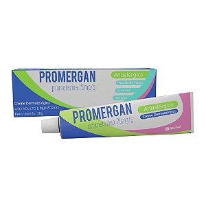 Prometazina 20mg/g Creme Dermatológico com 30g