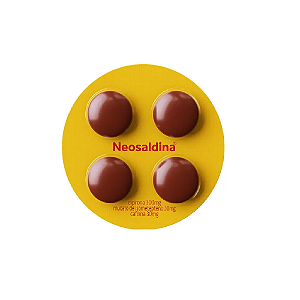 Analgésico Neosaldina Dipirona Blister 4 drágeas