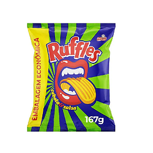 Batata Ruffles Elma Chips Sabor Cebola e Salsa