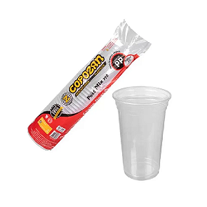 Copo Descartável PP 700ml Post-Mix Copozan 25 unidades