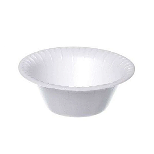 Cumbuca Isopor Fundo 15cm Copobras 20 unidades