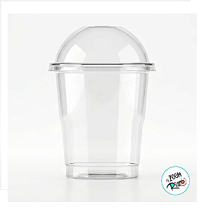 Copo Bolha com Tampa Crystal Bello 150ml, Plastilania - Rizzo,  20 unidades