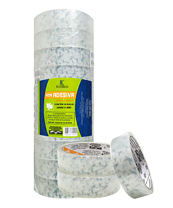 Fita Adesiva Transparente 24mm x 40m com 10 Rolos